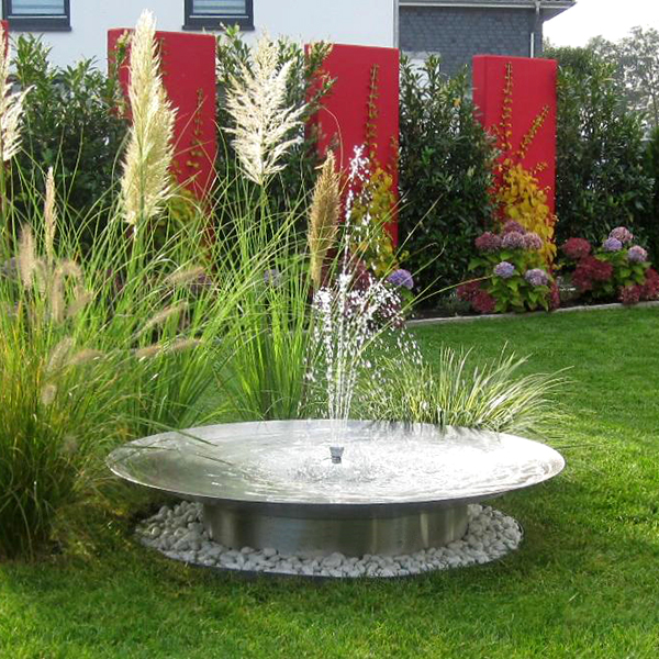 Gartenbrunnen Deko Brunnen mit Enten Wasserspeier Zierbrunnen